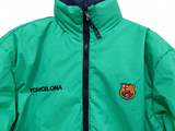 Chaqueta Reversible Vintage FC Barcelona Windbreaker Bomber Jacket – Producto Oficial Colección Retro de los 90