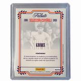 Carta Panini Tributo Selección Española 2026 Lamine Yamal Supra Kromix Gold #KO79 - Serie Fenómeno