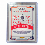 Carta Panini Tributo Selección Española: Yeremy Pino Autógrafo Original Limitado 100 Cards – EDICIÓN ULTRA RARA MINT (2026)