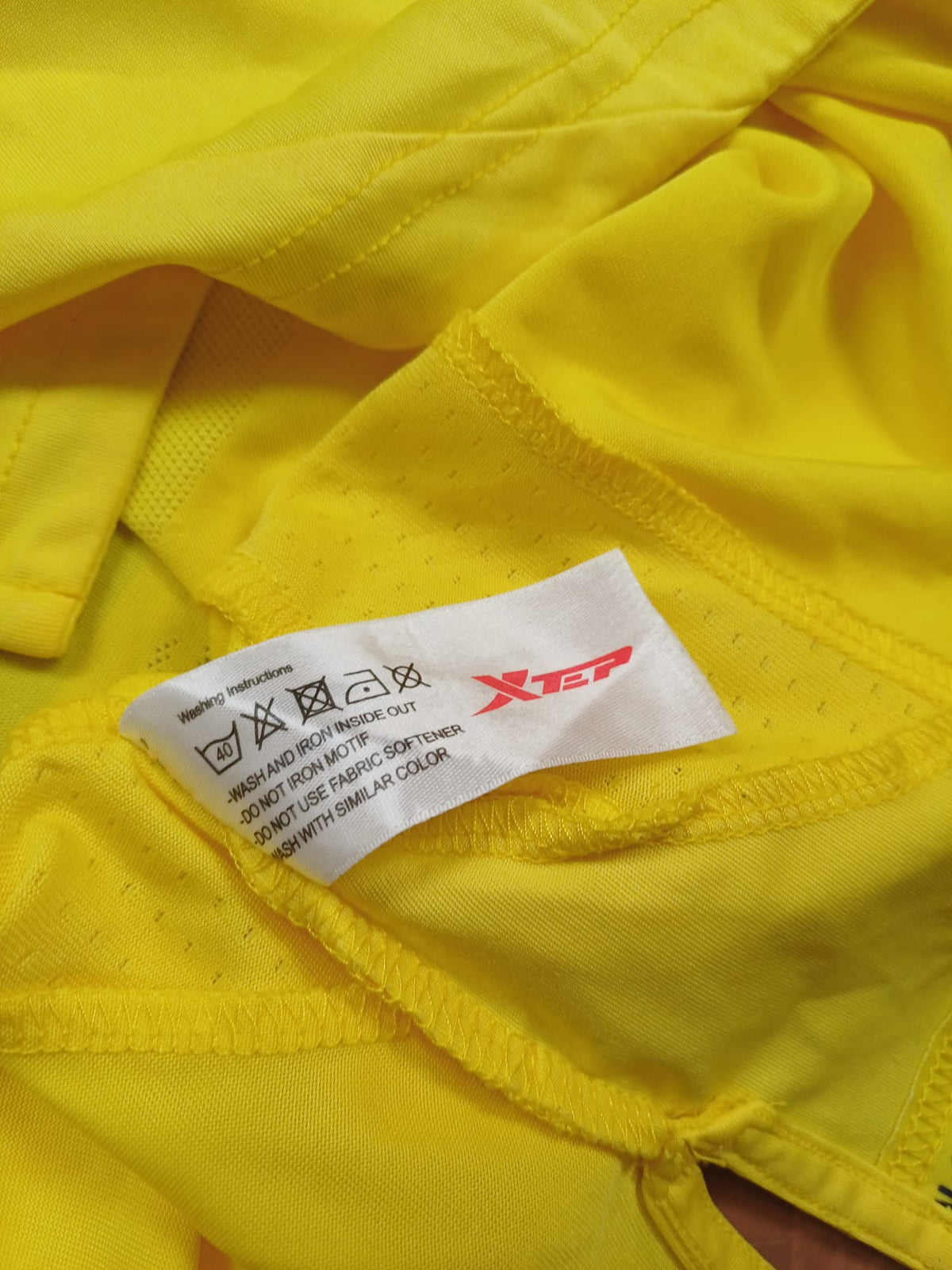 Camiseta Xtep Villarreal Primera Equipación 2014/2015 Matchworn - Jaume Costa #18 - Talla S