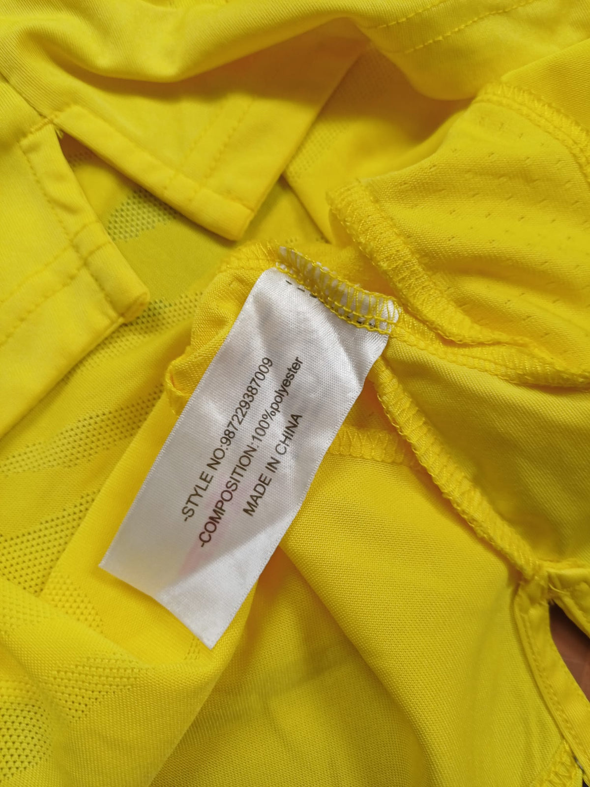 Camiseta Xtep Villarreal Primera Equipación 2014/2015 Matchworn - Jaume Costa #18 - Talla S