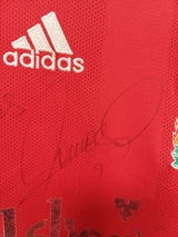 Camiseta Adidas Liverpool Primera Equipación 2008/2010 Firmada por Fernando Torres - Roja - Talla XL