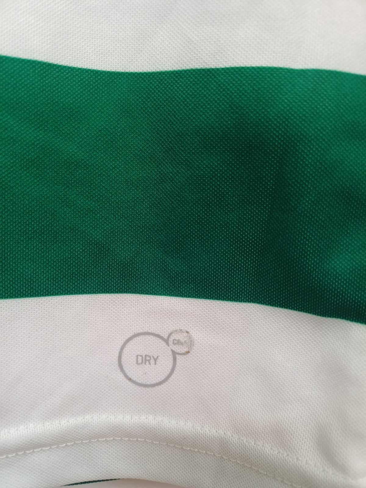 Camiseta Puma Sporting CP Primera Equipación 2013/2014 Firmada por la Plantilla - Verde/Blanca - Talla L