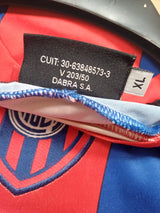 Camiseta Lotto San Lorenzo de Almagro Primera Equipación 2004/2005 - Azulgrana - Talla XL