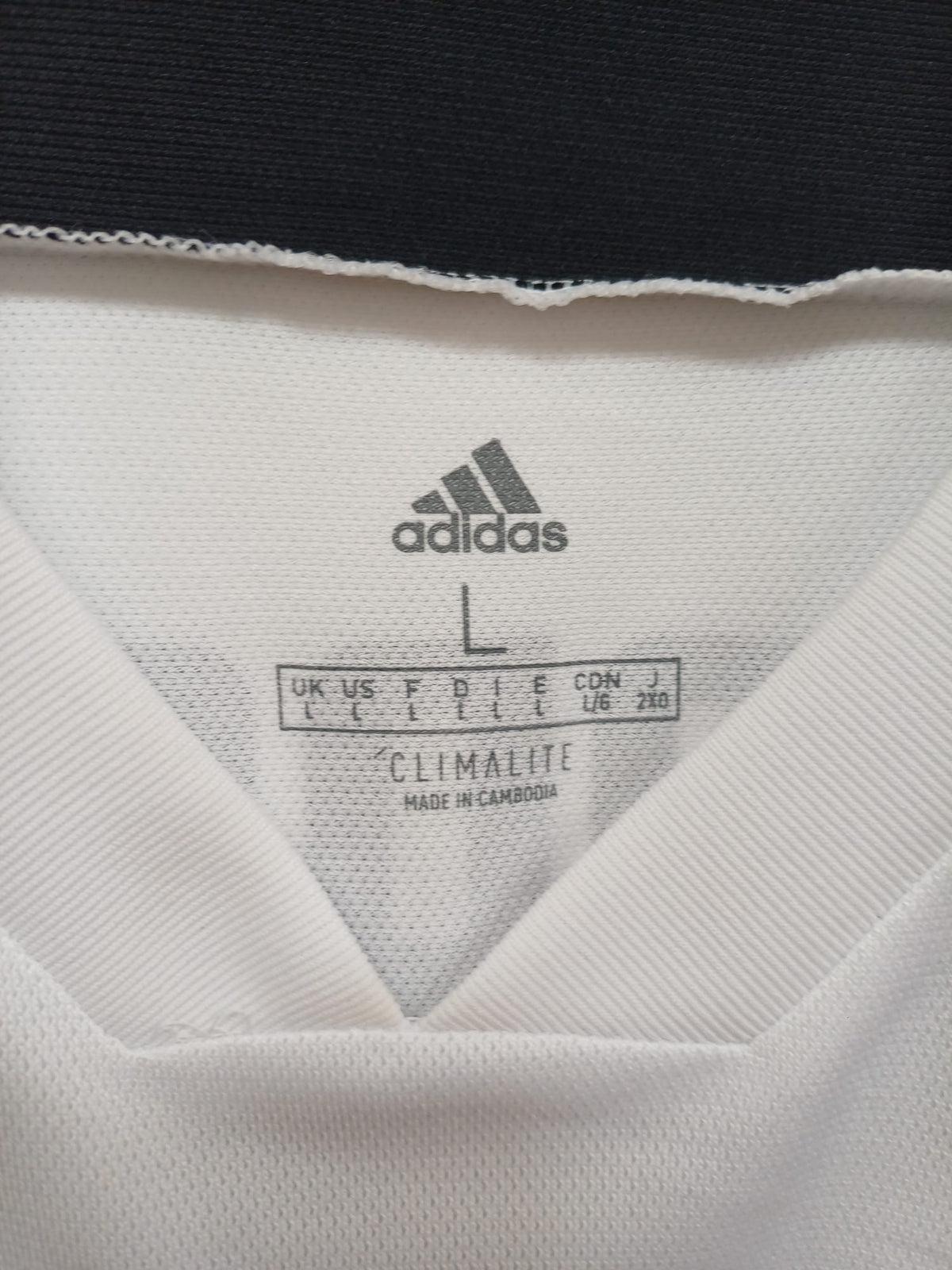 Camiseta Adidas Juventus Primera Equipación 2018/2019 Firmada por Juan Cuadrado - Bianconera - Talla L