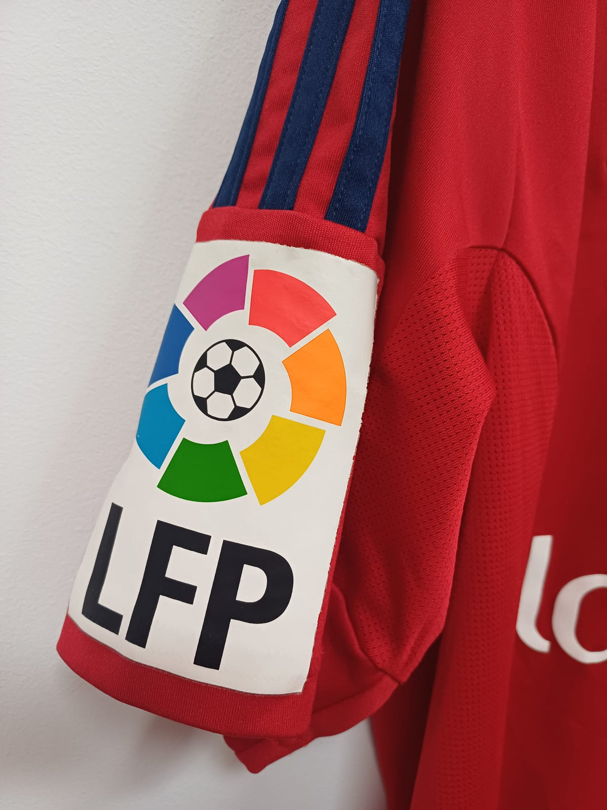 Camiseta Adidas Osasuna Primera Equipación 2013/2014 Matchworn - Echaide #6 - Talla L
