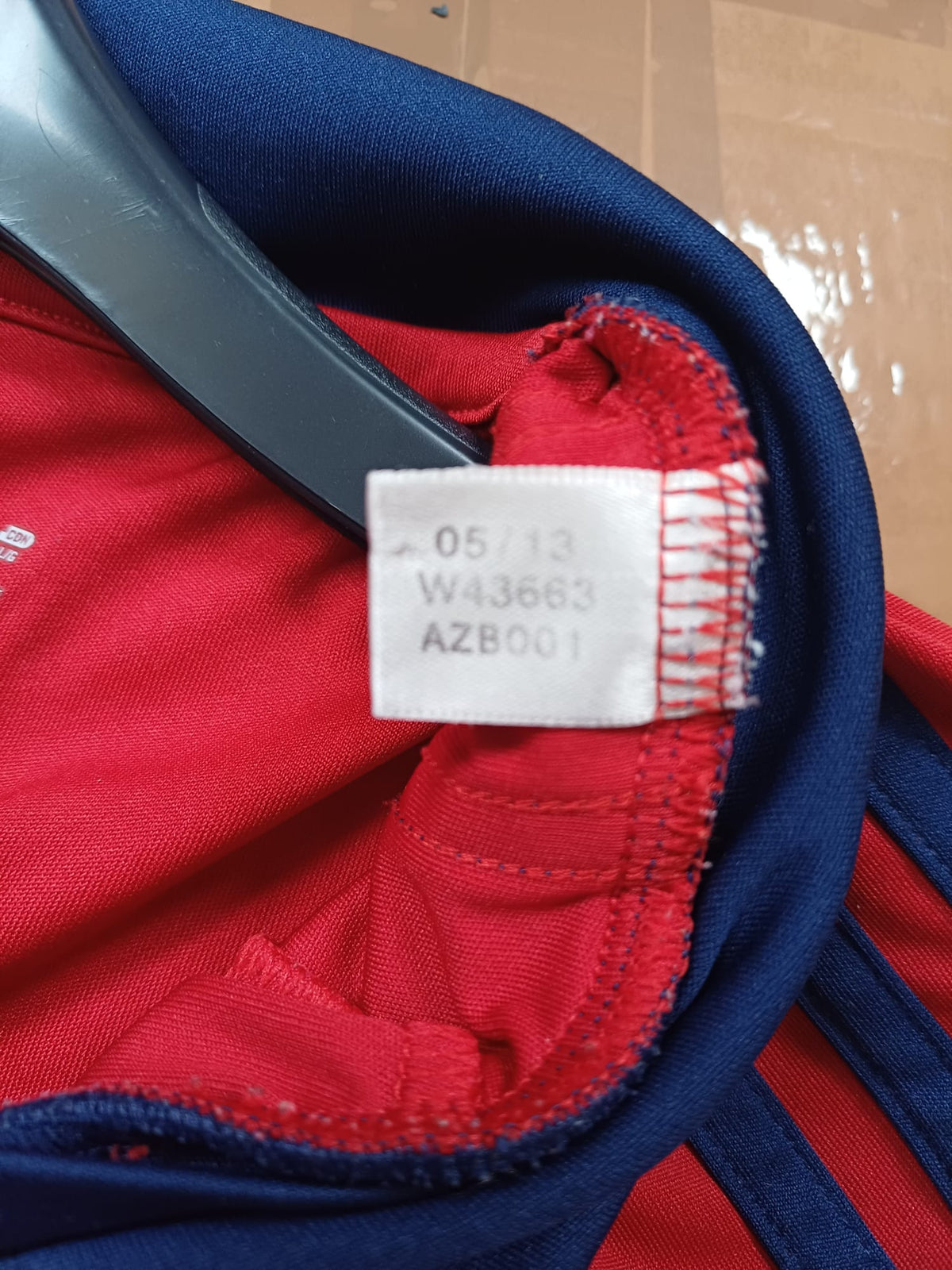 Camiseta Adidas Osasuna Primera Equipación 2013/2014 Matchworn - Echaide #6 - Talla L