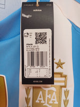 Camiseta Argentina Local Copa América 2024 Adidas Messi #10 Talla L (76 cm Largo) - Código Original IP8409