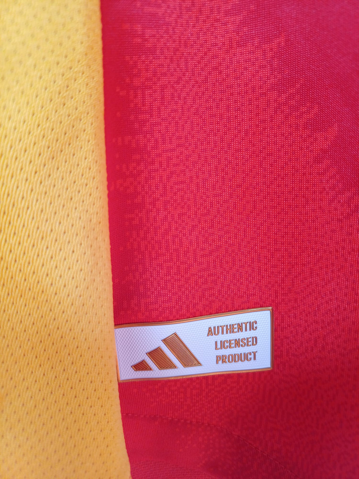 Camiseta de Fútbol Adidas España Primera Equipación 2024 Manga Larga Authentic - Lamine Yamal #19 - Talla M