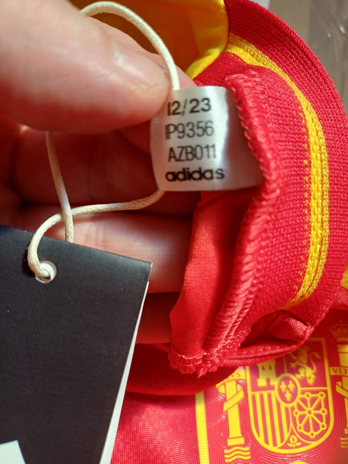Camiseta de Fútbol Adidas España Primera Equipación 2024 Manga Larga Authentic - Lamine Yamal #19 - Talla M