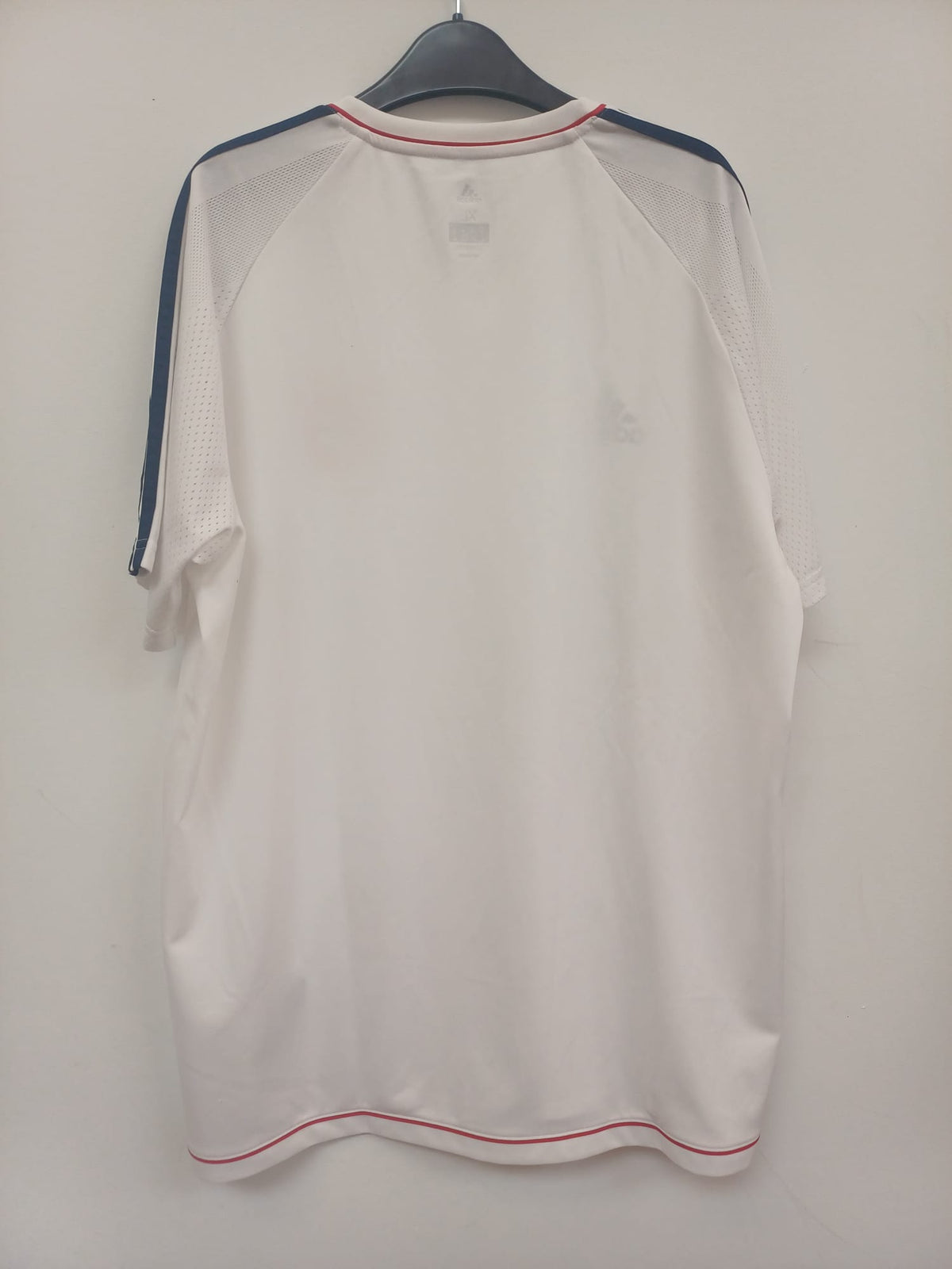 Adidas FC Bayern München Camiseta de Entrenamiento Talla XL (Blanco / Azul Marino)
