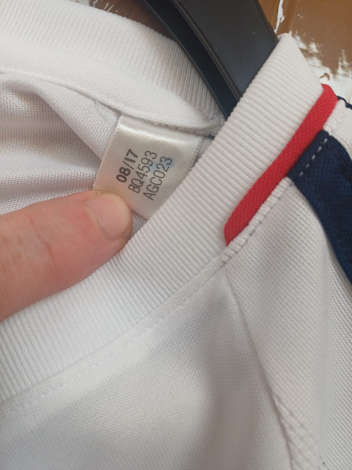 Adidas FC Bayern München Camiseta de Entrenamiento Talla XL (Blanco / Azul Marino)