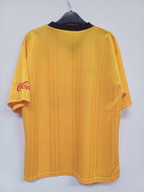 Camiseta Vintage Adidas x Coca-Cola Años 90 - Amarilla - Talla M