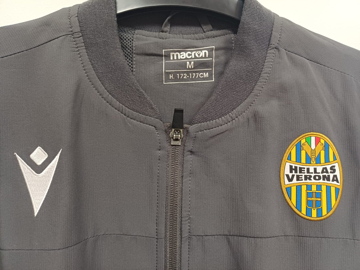 Chaqueta Bomber de Entrenamiento Macron Hellas Verona FC para Hombre - Talla M (Año 2019)