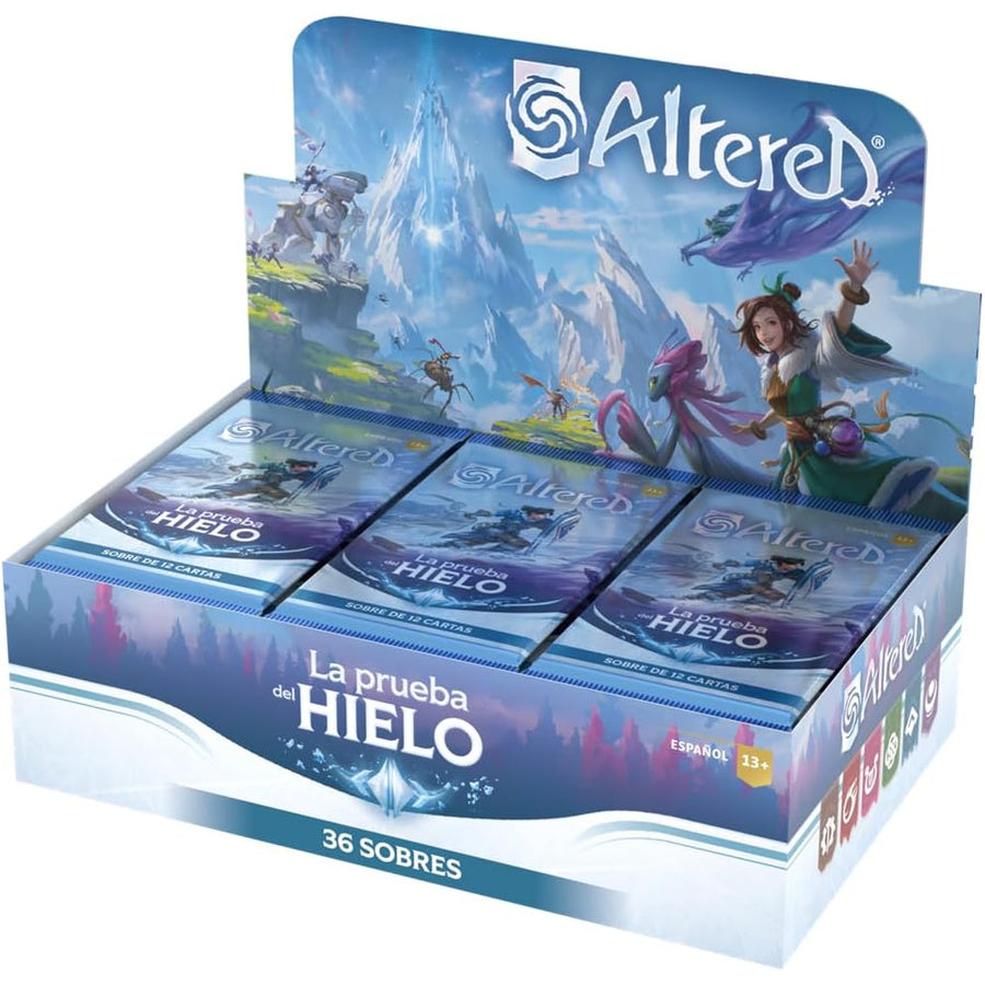 Caja de 36 Sobres Altered TCG: La Prueba del Hielo Expansion Booster Box (Español) – PRODUCTO NUEVO Y PRECINTADO