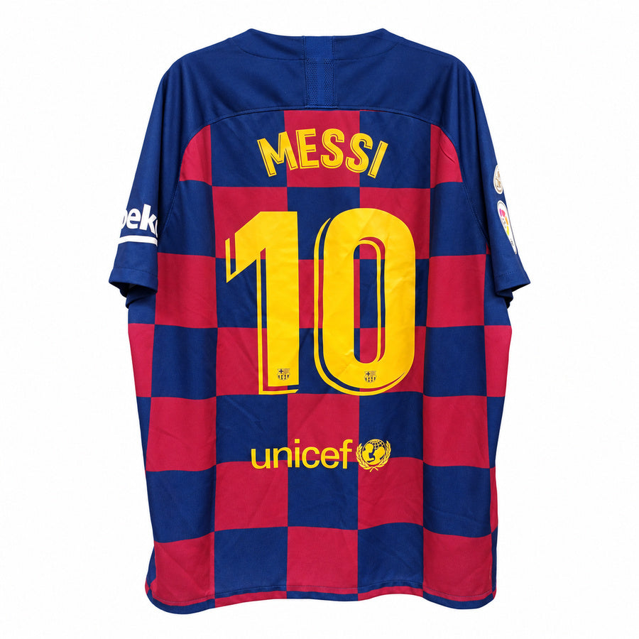 Camiseta Nike FC Barcelona Primera Equipación 2019/2020 Versión Fan - Lionel Messi #10 - Talla XL