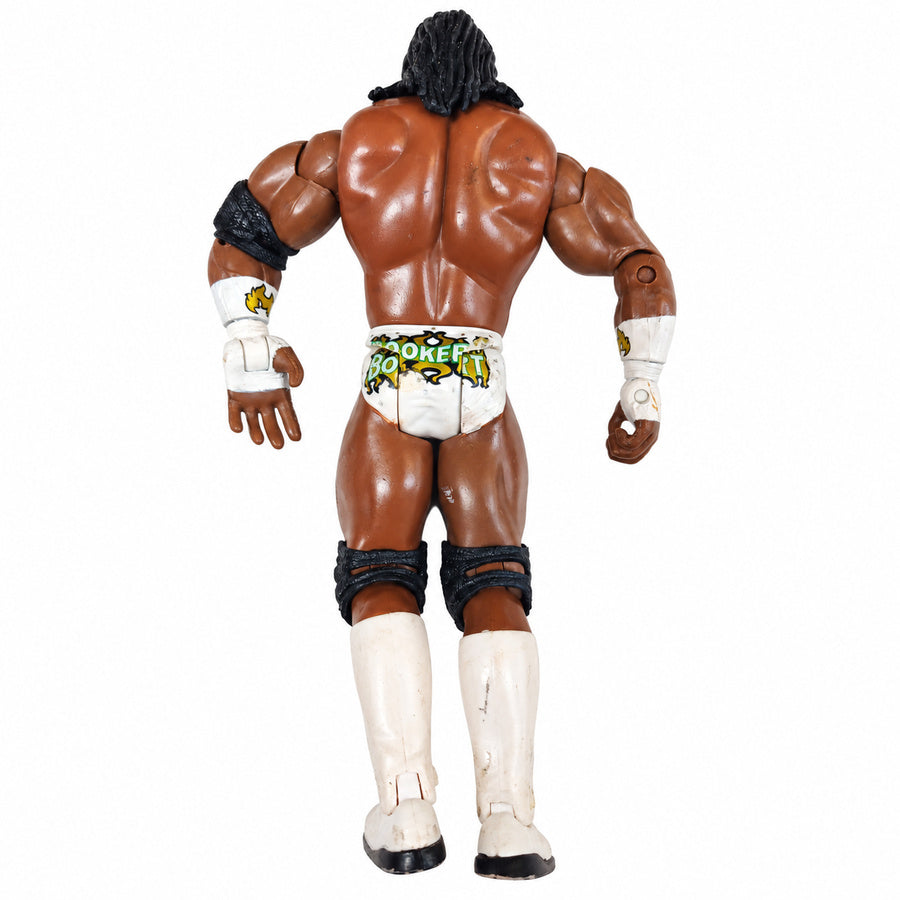 Figura WWE Jakks Pacific 2004: Booker T Ruthless Aggression (White Flame Attire)