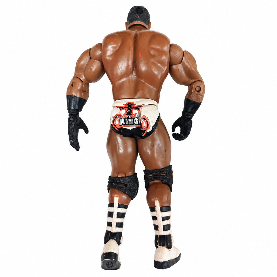 Figura WWE Jakks Pacific 2006: Booker T King Series (White/Black Trunks)