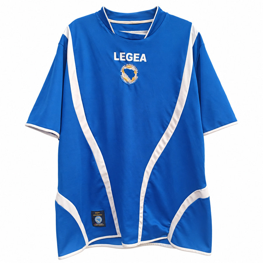 Camiseta Legea Bosnia y Herzegovina Oficial Federación: Primera Equipación Azul