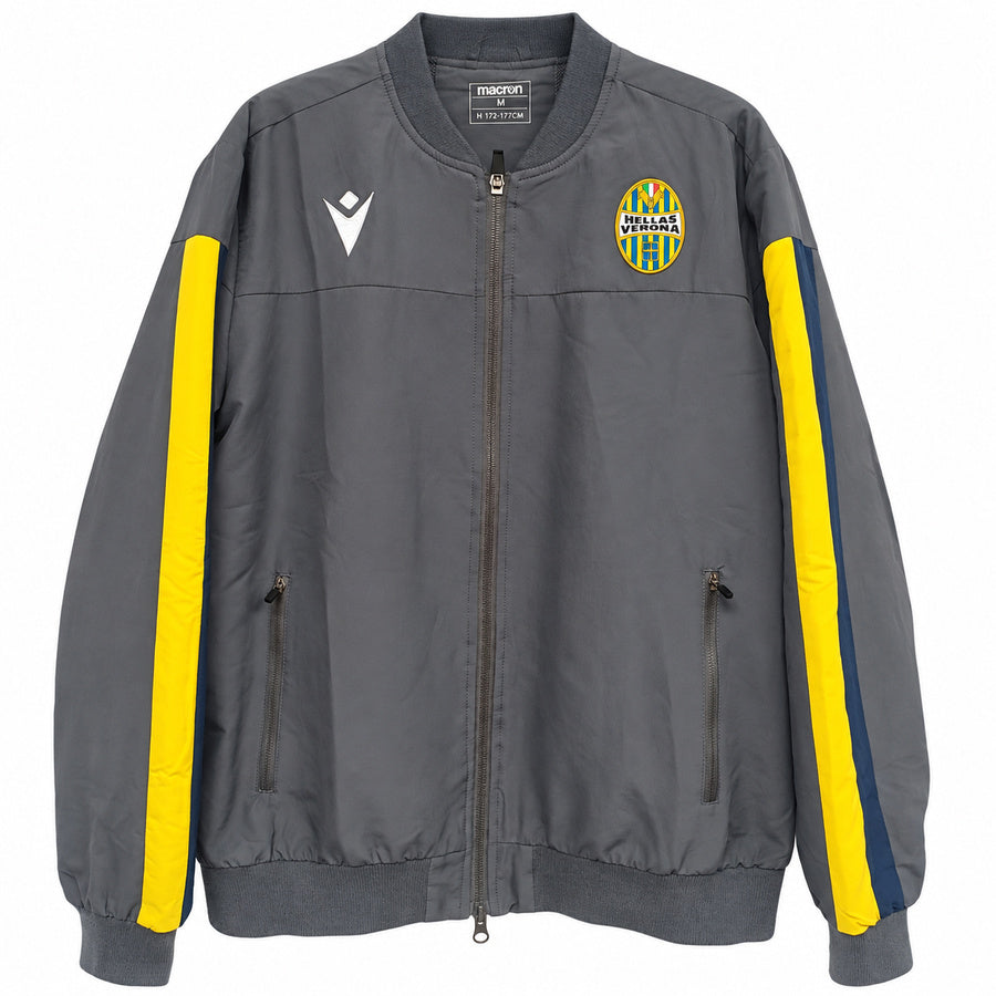 Chaqueta Bomber de Entrenamiento Macron Hellas Verona FC para Hombre - Talla M (Año 2019)