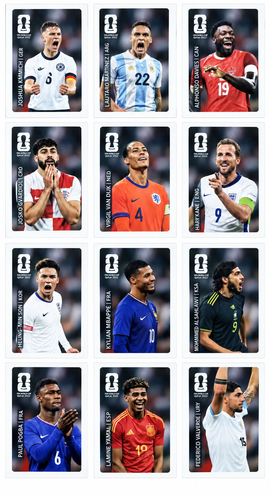 Panini FIFA World Cup 2026 Lote de 12 Stickers Exclusivos Edición Especial Coca-Cola