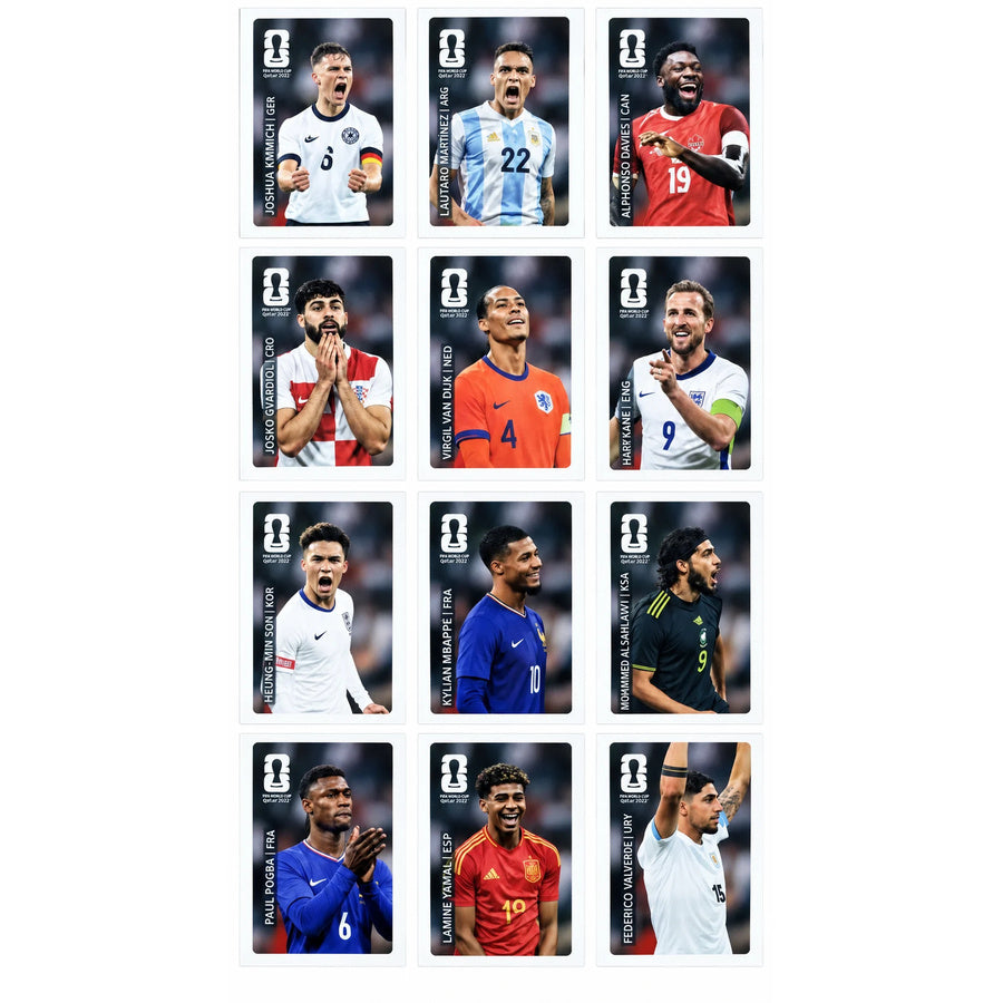 Panini FIFA World Cup 2026 Lot of 12 Special Edition Coca-Cola Exclusive Stickers