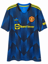 Adidas Manchester United 2021-22 Tercera Camiseta de Fútbol Talla XL (GM4616)