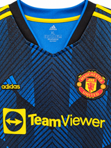 Adidas Manchester United 2021-22 Tercera Camiseta de Fútbol Talla XL (GM4616)
