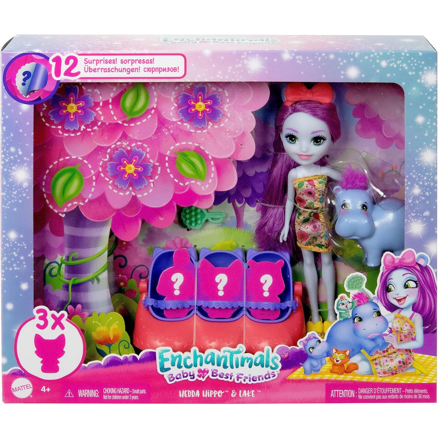 Muñeca Mattel Enchantimals Baby Best Friends: [Nombre del Personaje] con Mascota – JUGUETE NUEVO EN CAJA