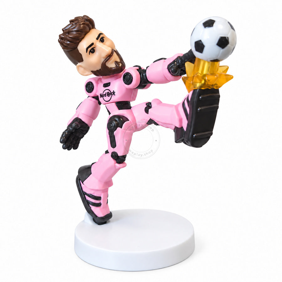 Figura Hard Rock Cafe Año 2024 Captain Messi: Lionel Messi Traje Rosa