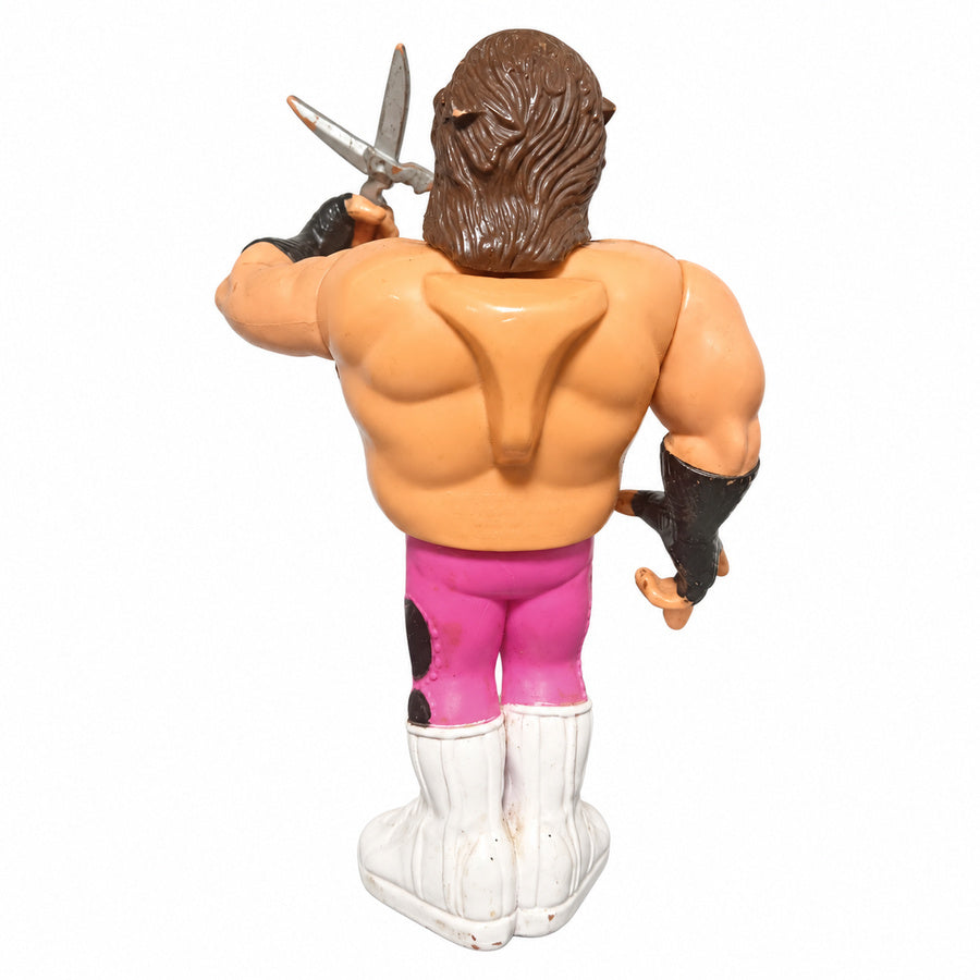 Figura WWF Hasbro 1991: Brutus The Barber Beefcake Serie 2 con Tijeras Originales