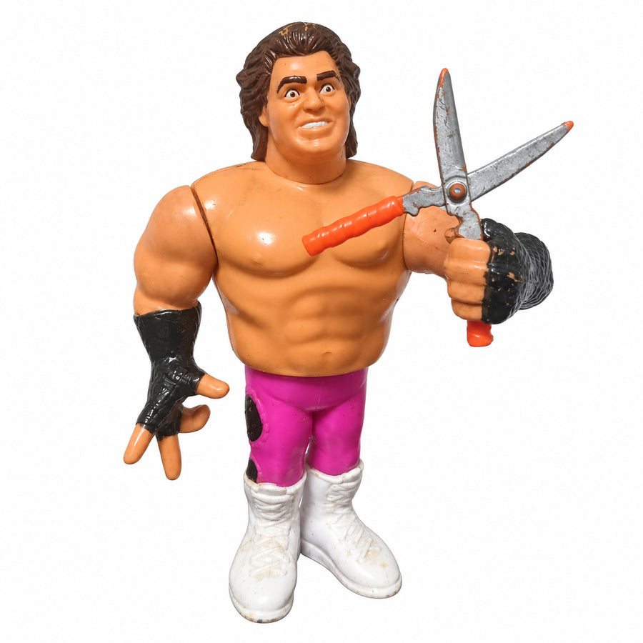 Figura WWF Hasbro 1991: Brutus The Barber Beefcake Serie 2 con Tijeras Originales