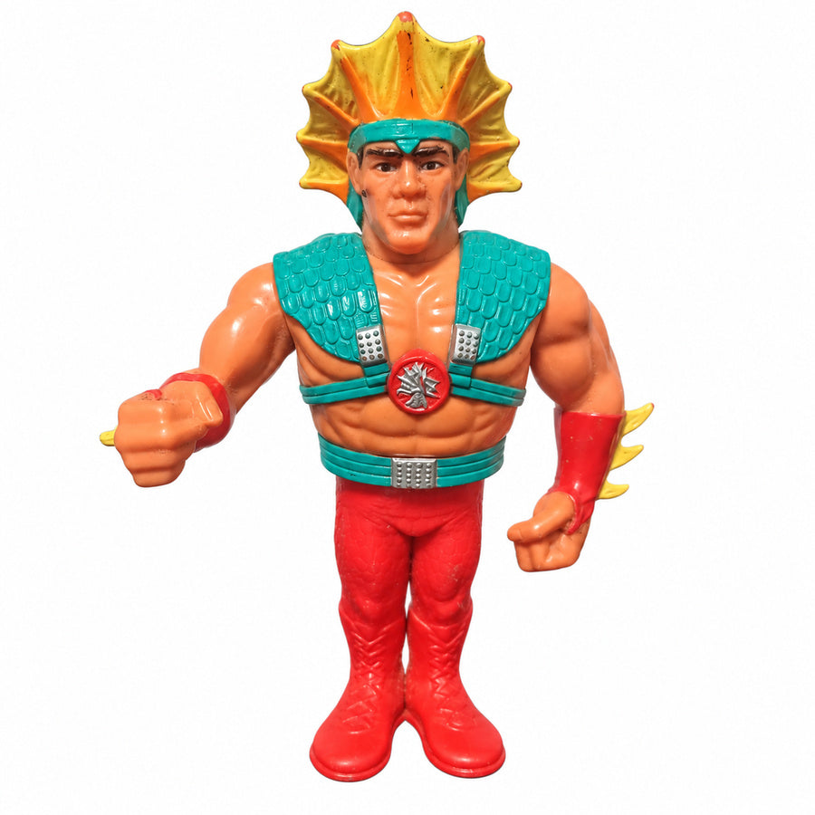 Figura WWF Hasbro 1992: Ricky The Dragon Steamboat Serie 4 Dragon Armour