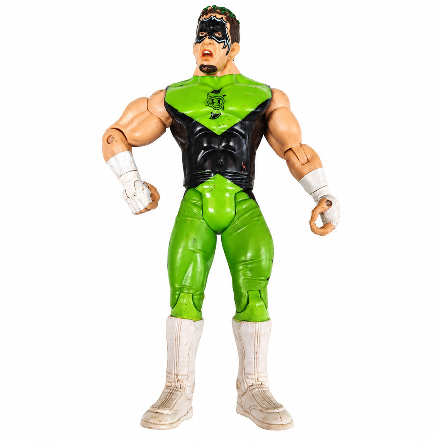 Figura WWE Jakks Pacific 2003: The Hurricane Classic Series (Green/Black Outfit)