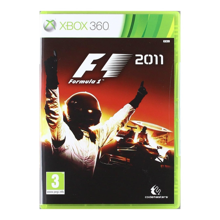 F1 2011 (Xbox 360) – Videojuego Físico NUEVO Y PRECINTADO – Simulador de Fórmula 1 de Codemasters (2011)