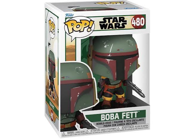 Funko Pop! Star Wars: The Book of Boba Fett - Boba Fett de 9.5 cm (#480) - Año 2021
