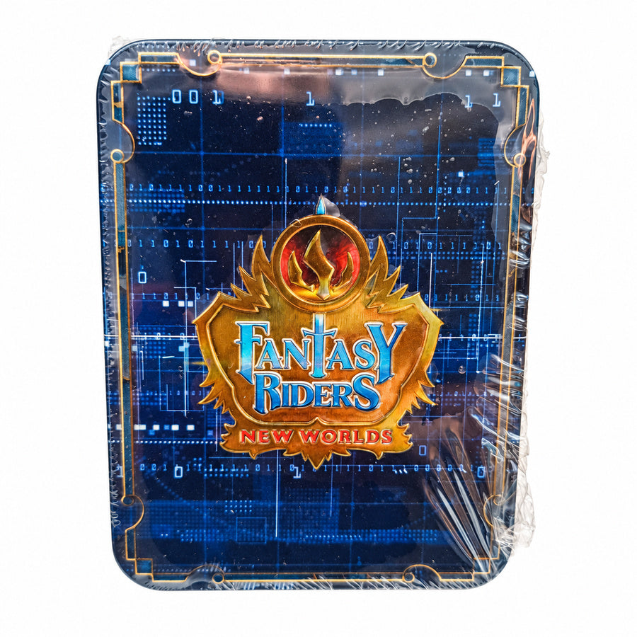 Lata Compact Tin Panini Fantasy Riders New Worlds: Caja Metálica – PRODUCTO NUEVO Y PRECINTADO