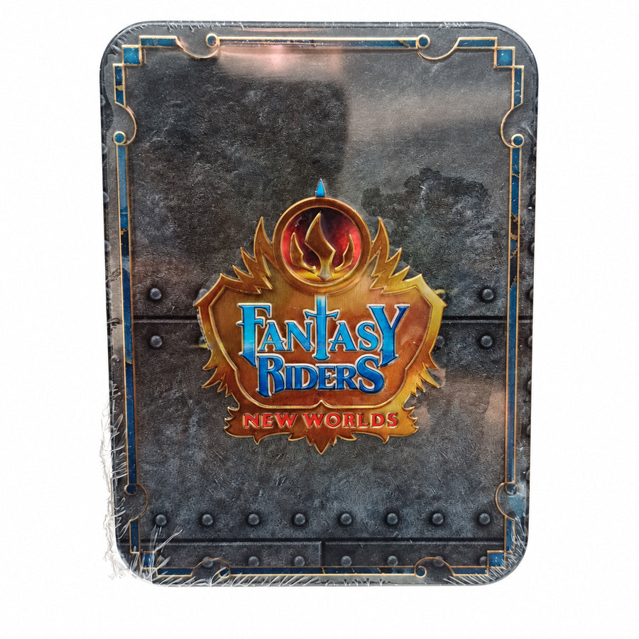 Lata Compact Tin Panini Fantasy Riders New Worlds: Caja Metálica – PRODUCTO NUEVO Y PRECINTADO
