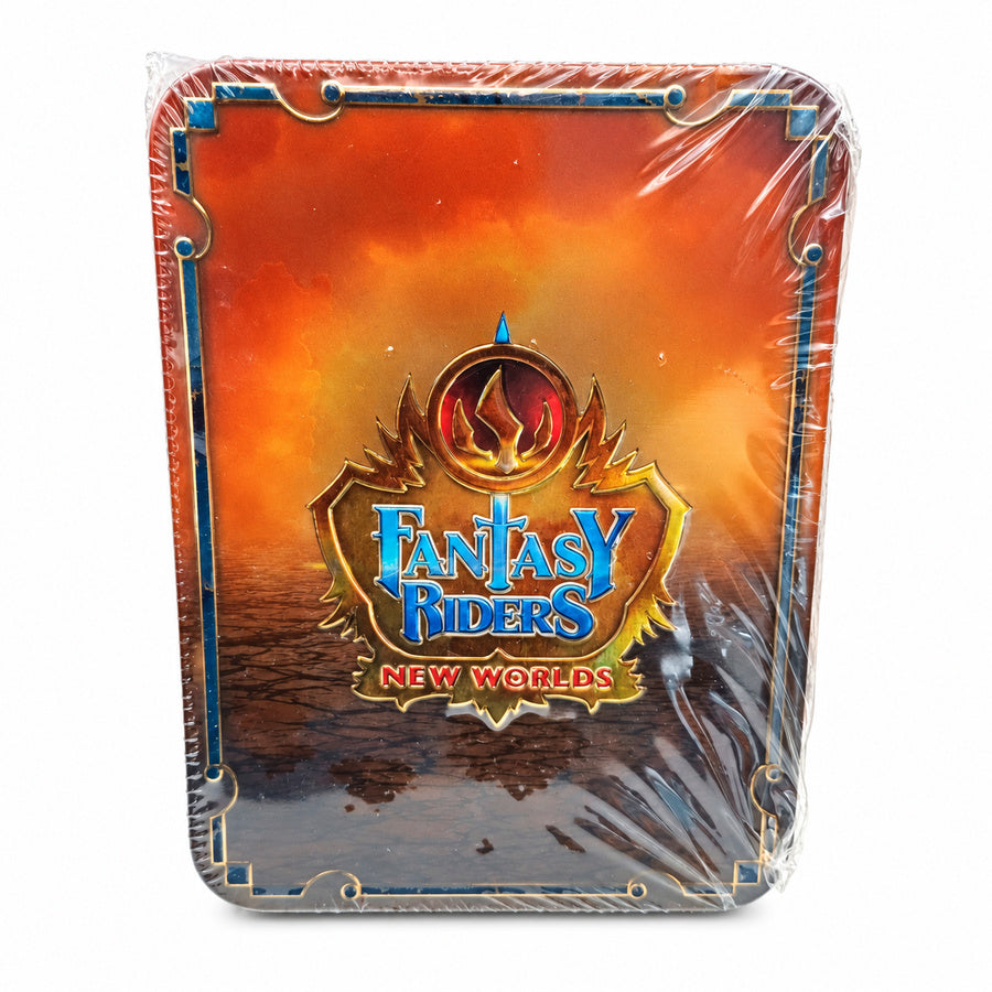 Lata Compact Tin Panini Fantasy Riders New Worlds: Caja Metálica – PRODUCTO NUEVO Y PRECINTADO