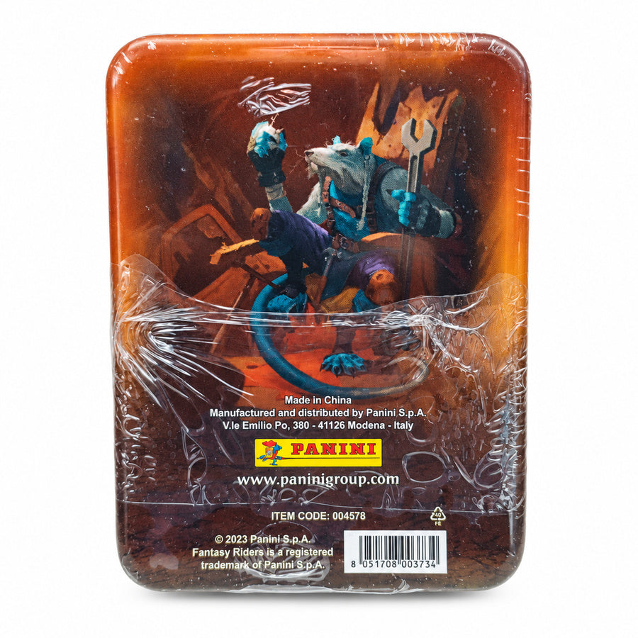 Lata Compact Tin Panini Fantasy Riders New Worlds: Caja Metálica – PRODUCTO NUEVO Y PRECINTADO