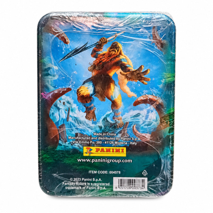 Lata Compact Tin Panini Fantasy Riders New Worlds: Caja Metálica – PRODUCTO NUEVO Y PRECINTADO