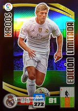 EL07 · Kroos · Real Madrid · Edición Limitada · Revista Jugón 111 - Panini Adrenalyn XL Liga BBVA 2015-16