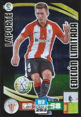 EL15 · Laporte · Athletic Club · Edición Limitada · Sobre Premium - Panini Adrenalyn XL Liga BBVA 2015-16