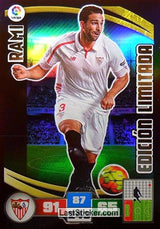 EL06 · Rami · Sevilla F.C. · Edición Limitada · Revista Jugón 111 - Panini Adrenalyn XL Liga BBVA 2015-16