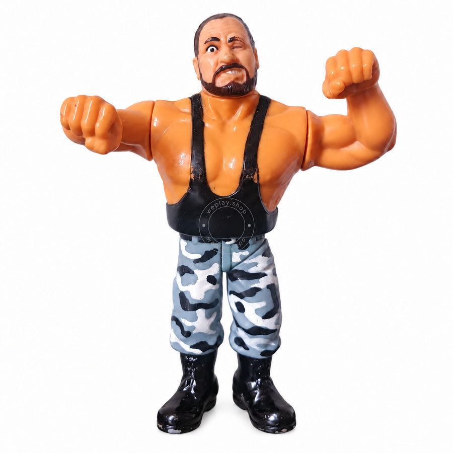 Figura Hasbro WWF Año 1992 Bushwhacker Butch Series 3: Los Sacamantecas – JUGUETE USADO CON DEFECTO