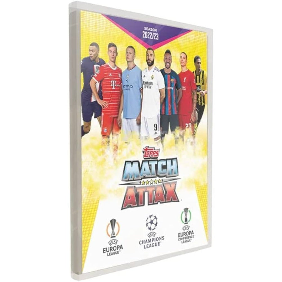 Colección Completa Topps Match Attax UEFA Champions League 2022/23: Álbum Archivador con Tarjetas 1 al 500