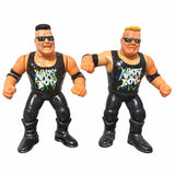 Figuras WWF Hasbro 1992: The Nasty Boys Tag Team (Brian Knobbs & Jerry Sags) Serie 3