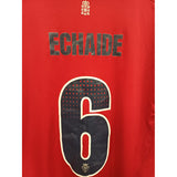 Camiseta Adidas Osasuna Primera Equipación 2013/2014 Matchworn - Echaide #6 - Talla L
