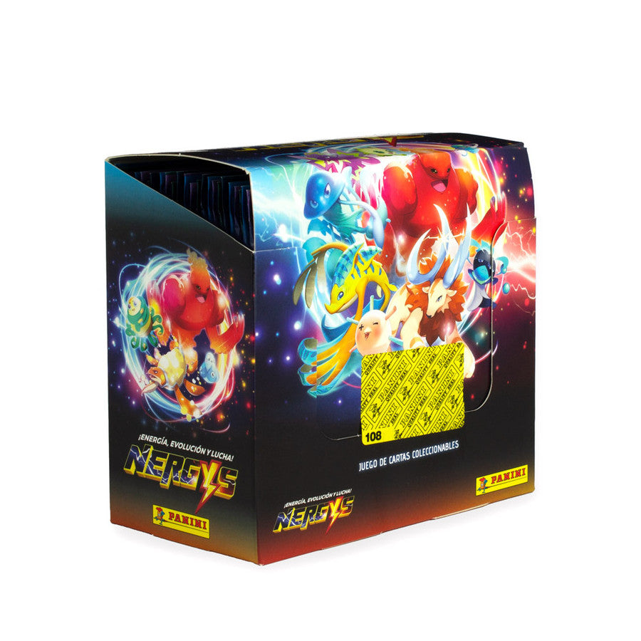Caja de Sobres Nergys Trading Cards Panini – Display Box de 50 Sobres (Año 2024)