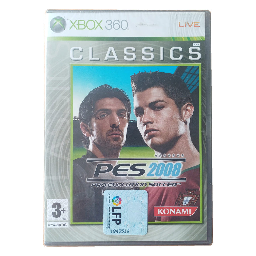Videojuego Konami Xbox 360 Pro Evolution Soccer 2008 Classics: Cristiano Ronaldo – PRODUCTO NUEVO PRECINTADO
